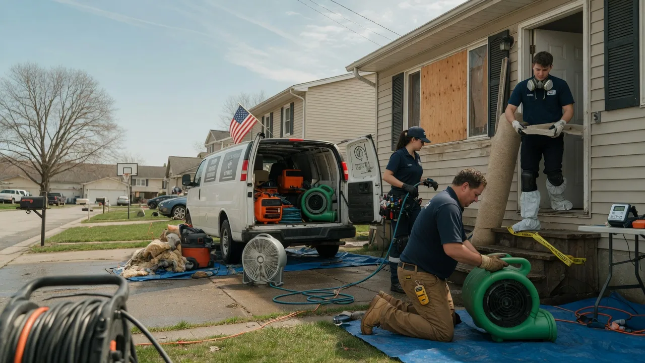 Water Damage Restoration in Prospect, TN near me